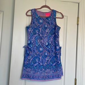 Lilly Pulitzer Donna Romper in Purple Iris Hello Sunshine Size 2